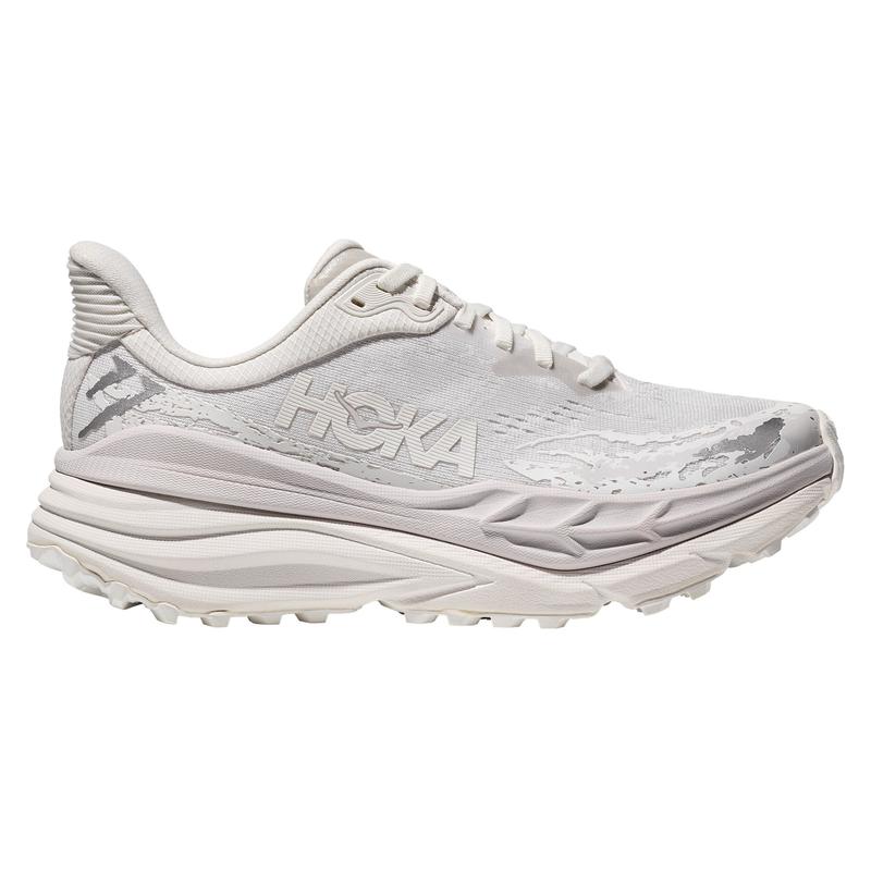 Hoka OneOne女款致缓震跑步鞋兼顾街道与越野舒适轻便 WHITE/WHITE 38.5
