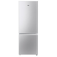 TCL 冰箱186升大冷藏室 快速制冷 环保材质小冰箱 强劲冷冻 BCD-186C闪白银