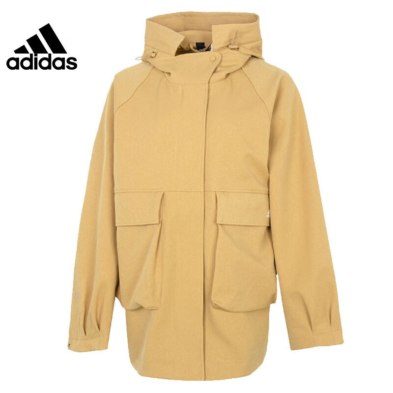 阿迪达斯 (adidas) 女子PRSVE WARM JKT梭织外套 运动训练休闲连帽夹克外套HM4987