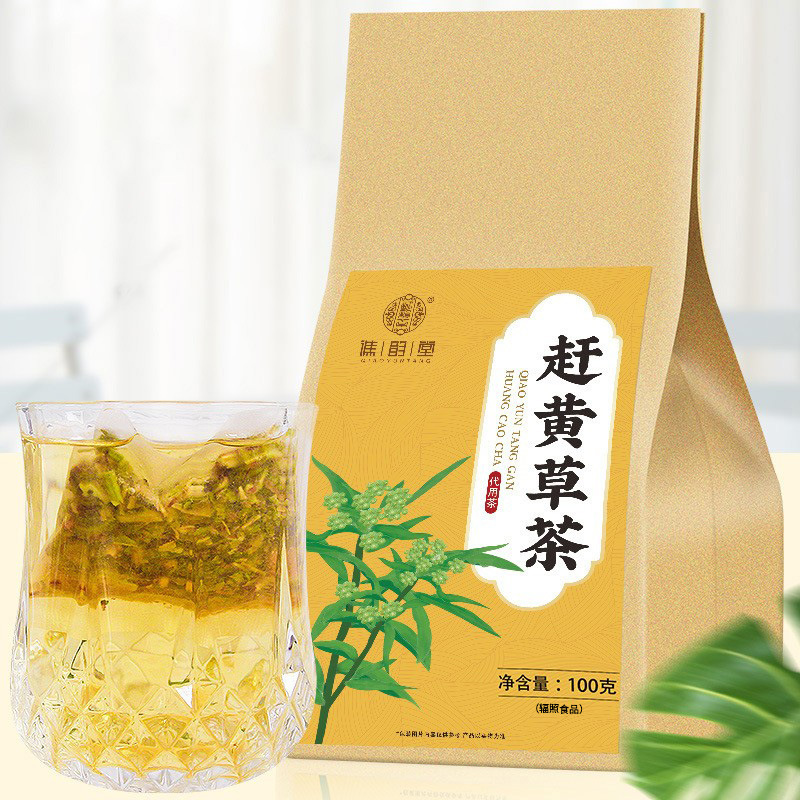 谯韵堂 赶黄草茶100g/袋高清大图