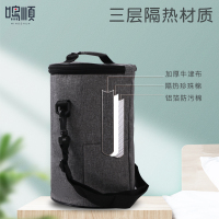 鸣顺便当袋手提包学生带饭包铝箔保温袋午餐包上班族装饭盒加厚手提袋