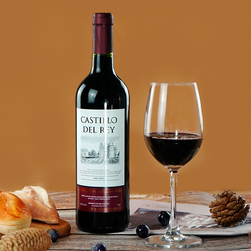 小do且饮且生活西班牙原瓶进口中级酒庄皇家城堡castillodelrey红酒单