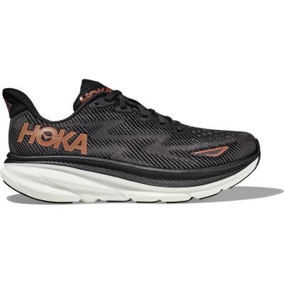 Hoka OneOne女士轻盈缓震跑步鞋舒适透气设计适合日常跑步 BLACK/COPPER 36
