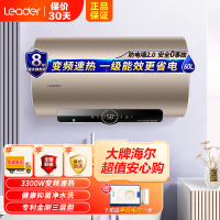 统帅(Leader)海尔出品电热水器60升 LES60H-P5金(2A) 七星级净水洗 3000W变频速热 一级能效