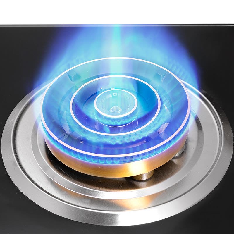 奇田(Qitian) JZT-D6 猛火燃气灶 钢化玻璃 台式嵌入式两用燃气灶 家用燃气灶 煤气炉 双炉 天然气图片