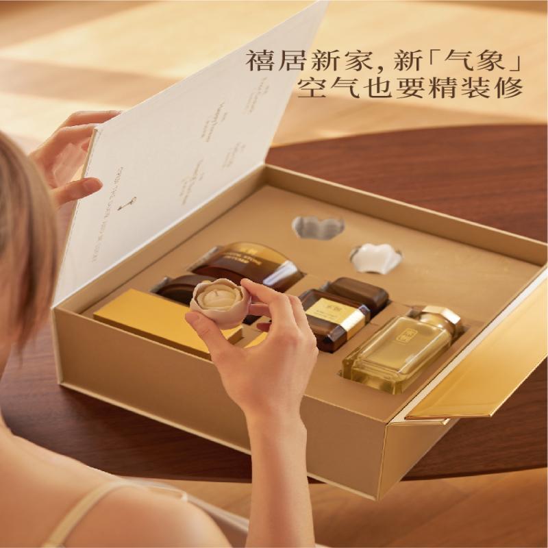 宋朝 黑金暖居乔迁礼盒高清大图