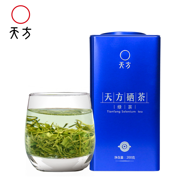 2025年新茶春茶安徽天方茶叶200g一级I硒茶绿茶 高山手工烘青绿茶春茶 小罐装茶叶石台硒茶高清大图