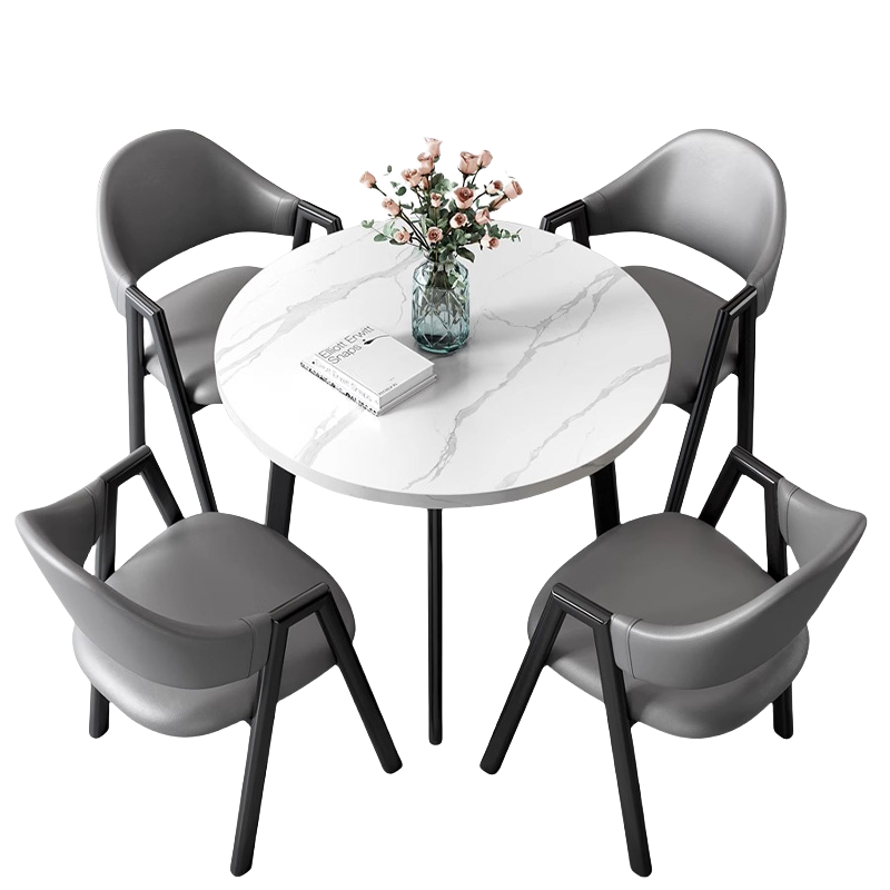 赛颐盛洽谈桌椅一桌四椅80*80*75cm套高清大图