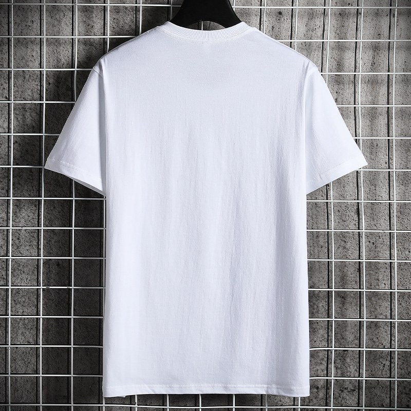 夏季男士修身圆领纯棉短袖T恤潮流半袖体恤衣服男装T DT10149