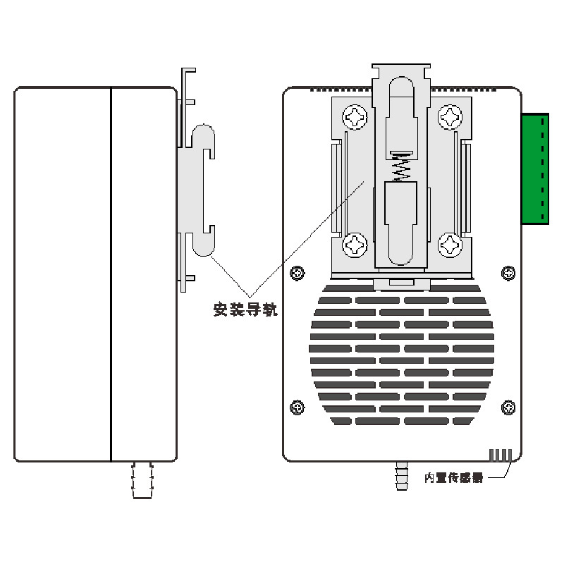 智能除湿装置 CS-S60TS 智能除湿装置 60W 分支箱、环网柜除湿器