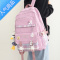 封后书包女韩版初高中学生大容量大学双肩包小学生背包新款轻便小清新学生书包