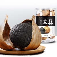 [家庭常备4罐装]九秋居黑蒜250g*4家庭装实惠装黑蒜头独头即食发酵黑大蒜零食