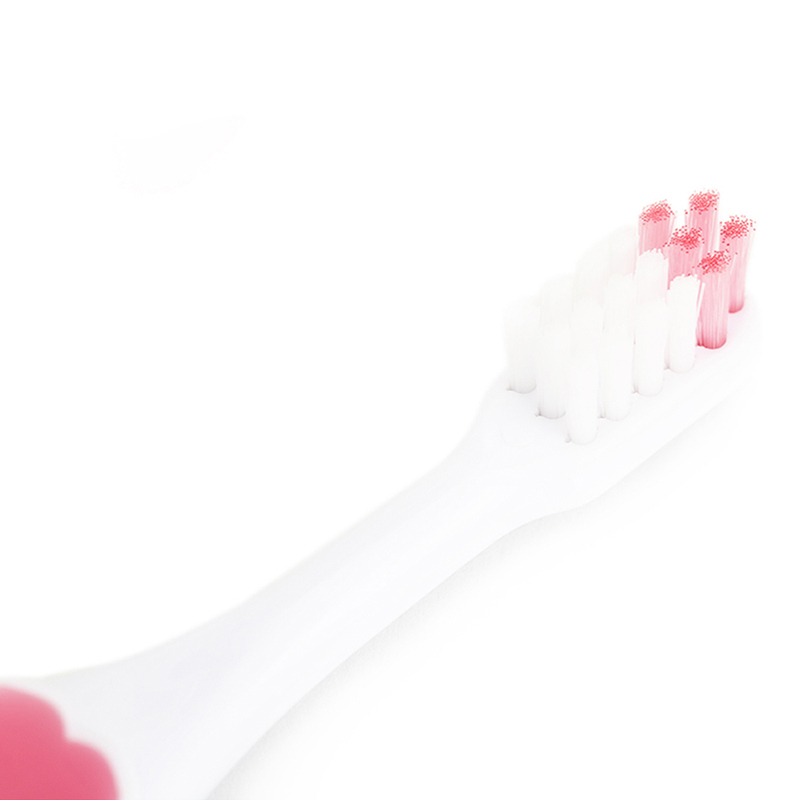 贝亲儿童训练牙刷(3-6岁)粉红11806