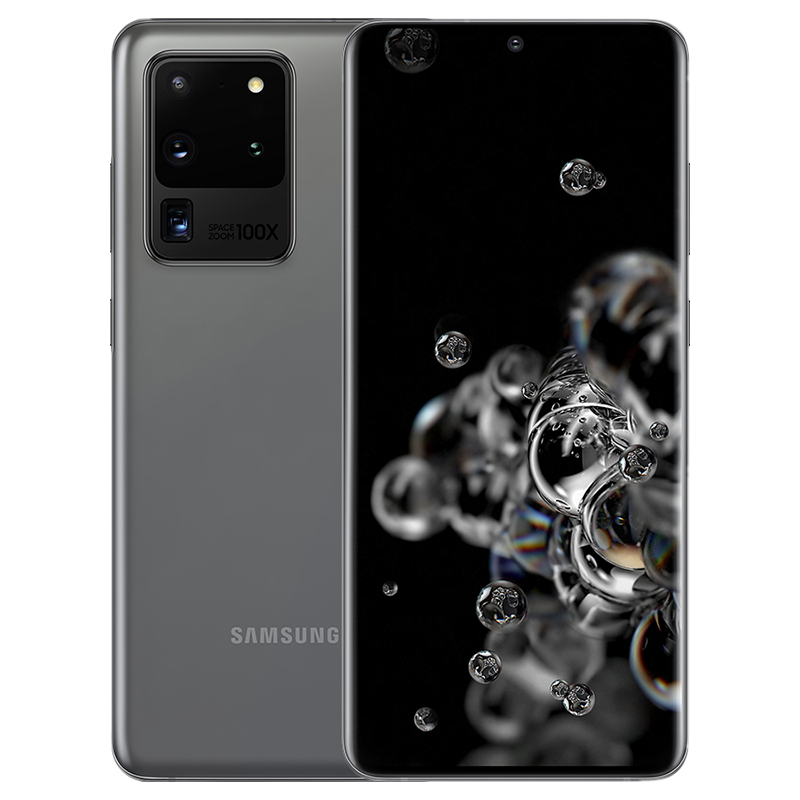 [原封正品 假一赔十]三星SAMSUNG Galaxy S20Ultra 遐想灰 5G版 12GB+256GB 韩版单卡 骁龙865 移动联通电信全网通5G手机