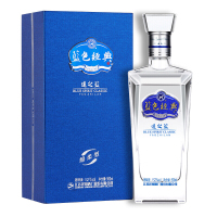 洋河蓝色经典 遥之蓝52度 500ml 单瓶 浓香型白酒
