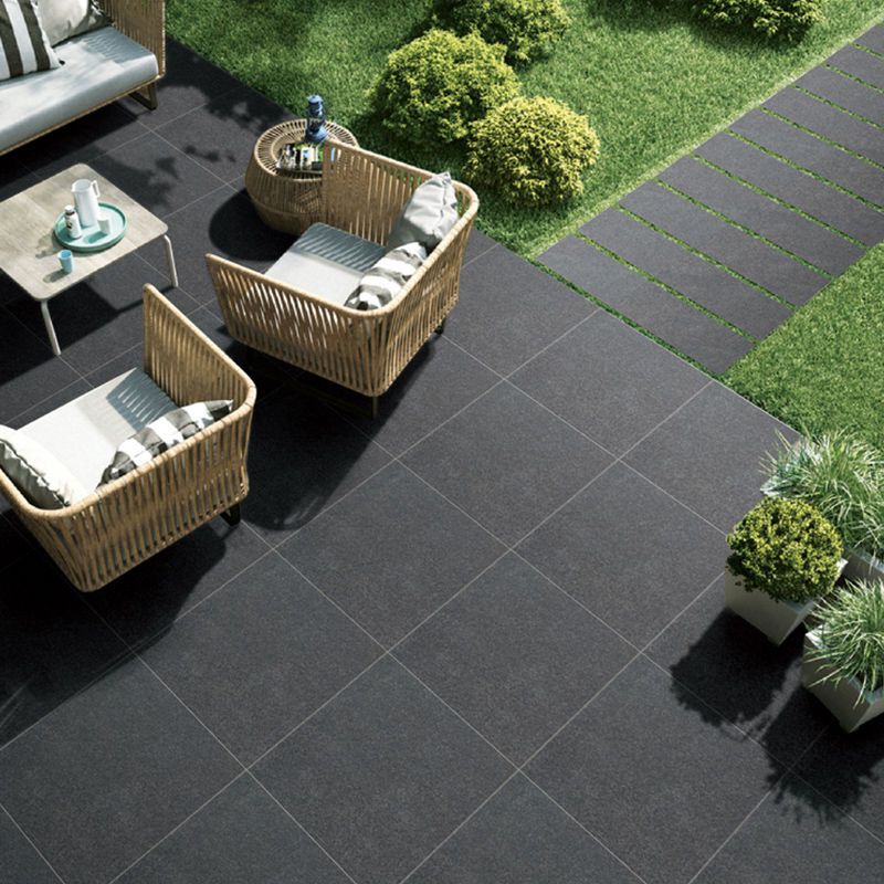 庭院地铺石加厚户外防冻地板砖石英砖花岗岩麻石瓷砖防滑广场地砖300