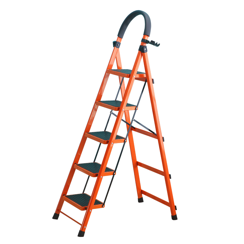梯子家用加厚折叠梯室内人字多功能四五步梯伸缩伸缩梯