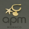 APM MONACO单只金色海星贝壳耳夹女无耳洞耳骨扣时尚可夹耳环银饰 AE12536OXY金黄色