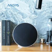MOPS 蓝牙音箱 低音时尚潮流创新桌面音响音箱 卧室扬声器 典雅黑