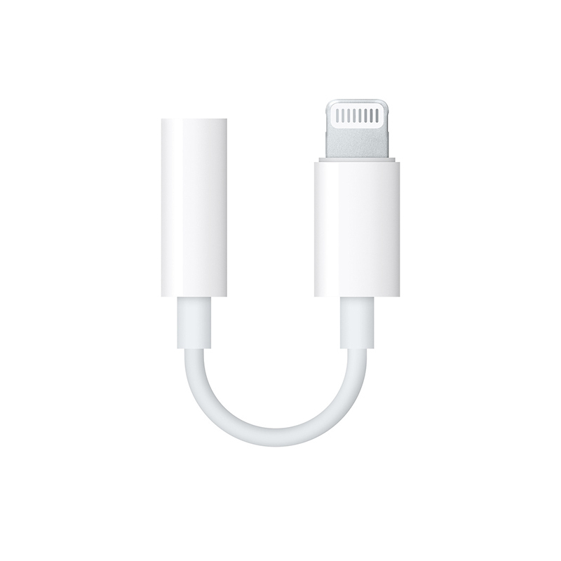 lightning 转 3.5 毫米耳机插孔转换器