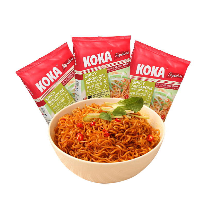 KOKA可口 快熟面(辣味星州炒面) 90g
