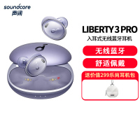 声阔(SoundCore) 小金腔Liberty 3 Pro同轴圈铁技术真无线蓝牙耳机自适应主动降噪 星云紫
