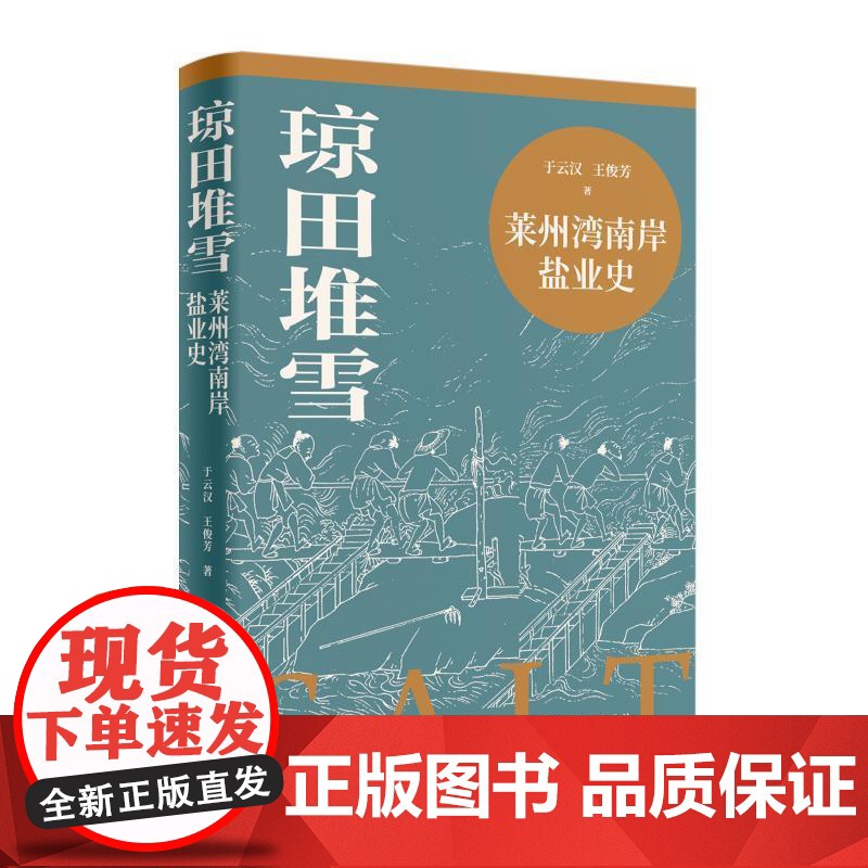 琼田堆雪 莱州湾南岸盐业史 于云汉王俊芳著上海人民出版社区域经济史盐业史高清大图