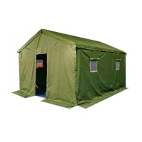 军工帐篷圆管带地梁3m×4m加高款