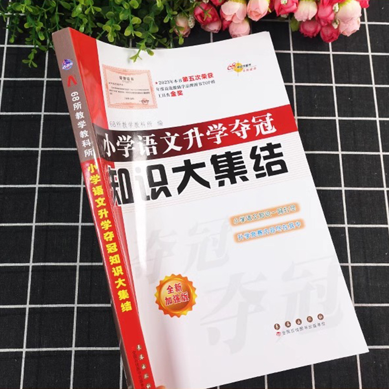 语文 小学通用 [正版]小学语文升学夺冠知识大集结全套人教版小升初名校冲刺总复习六年级下册必刷题68所名校专项训练小学毕