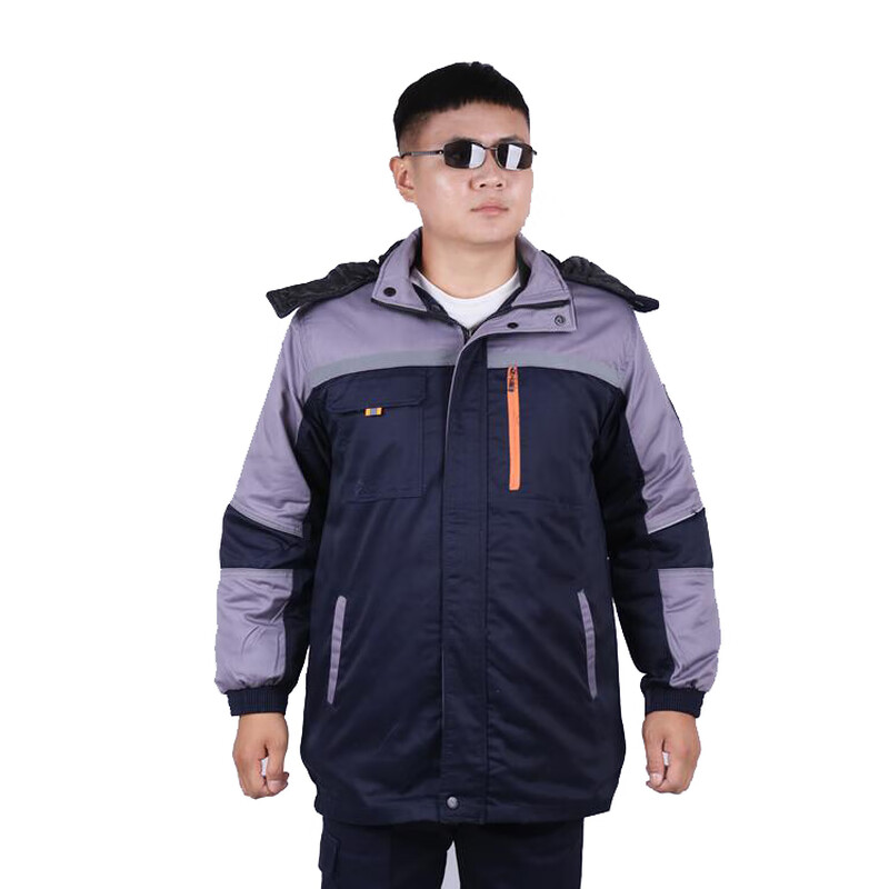 IRONROAD冬季工作服H49 套 藏蓝灰肩