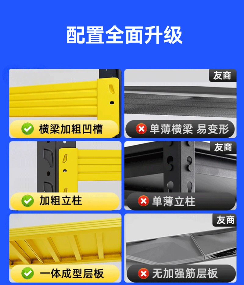 珂攸洋货架展示架高清大图