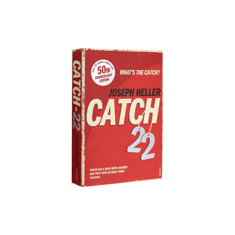 [正版]第二十二条军规 第22条军规 英文原版 Catch-22 黑色幽默文学名著 约瑟夫海勒 同名电影原著 搭阿甘正