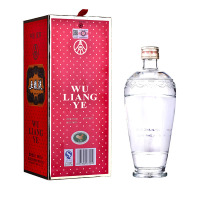 五粮液52度浓香型白酒 交杯酒交杯牌 500ml 单瓶