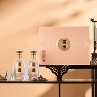 今世缘 国缘对开 柔雅型 42度 500ml *2瓶 礼盒装 苏宁自营