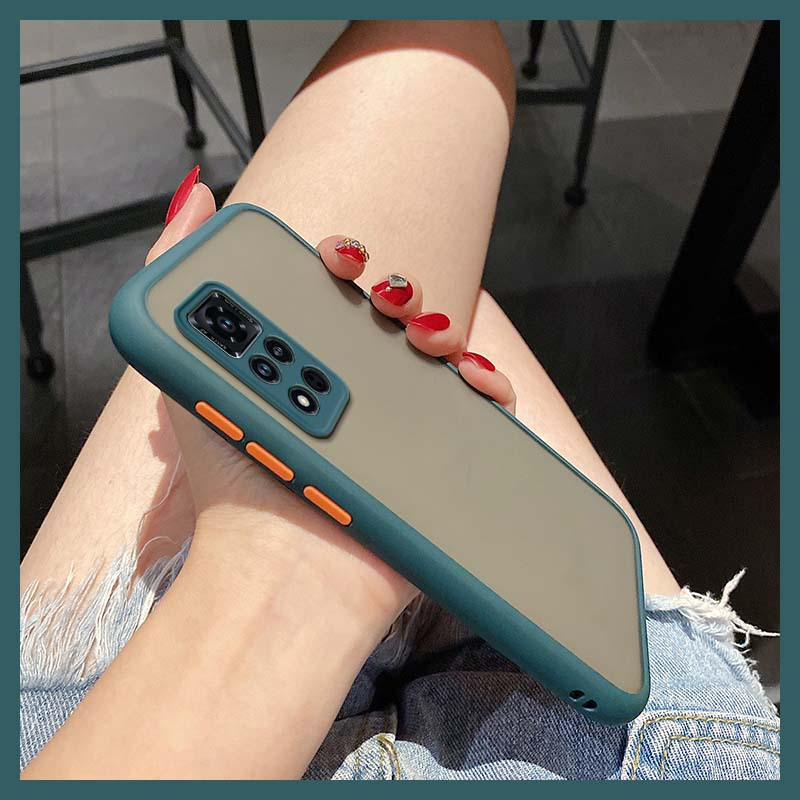 魔画MOHUA 荣耀V40手机壳华为荣耀v40轻奢版P30pro防摔全包男女新款硅胶新品女款肤感撞色手机壳保护套软壳