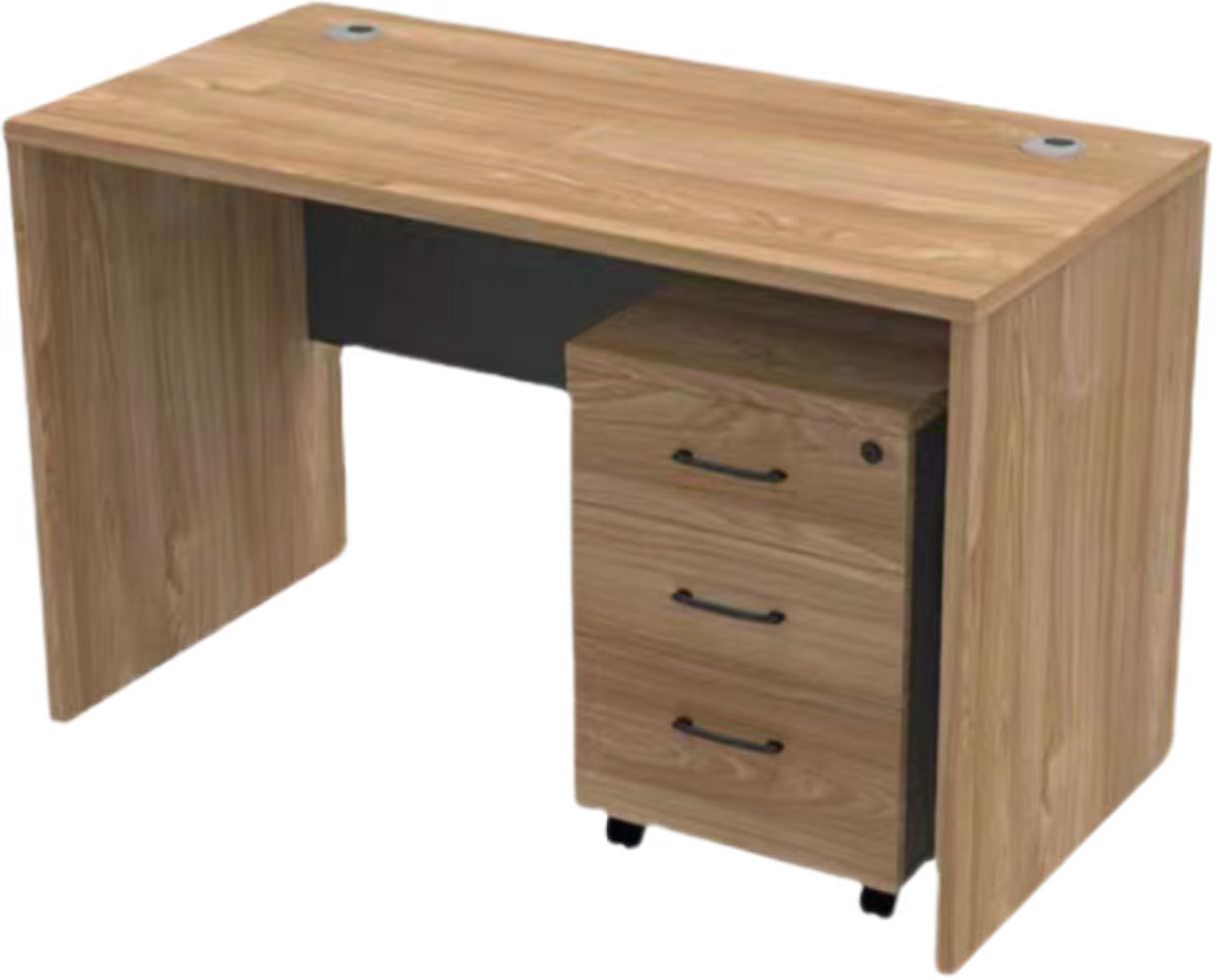 茂春 1.2m办公桌 1200*600*750mm(张) 酒红色