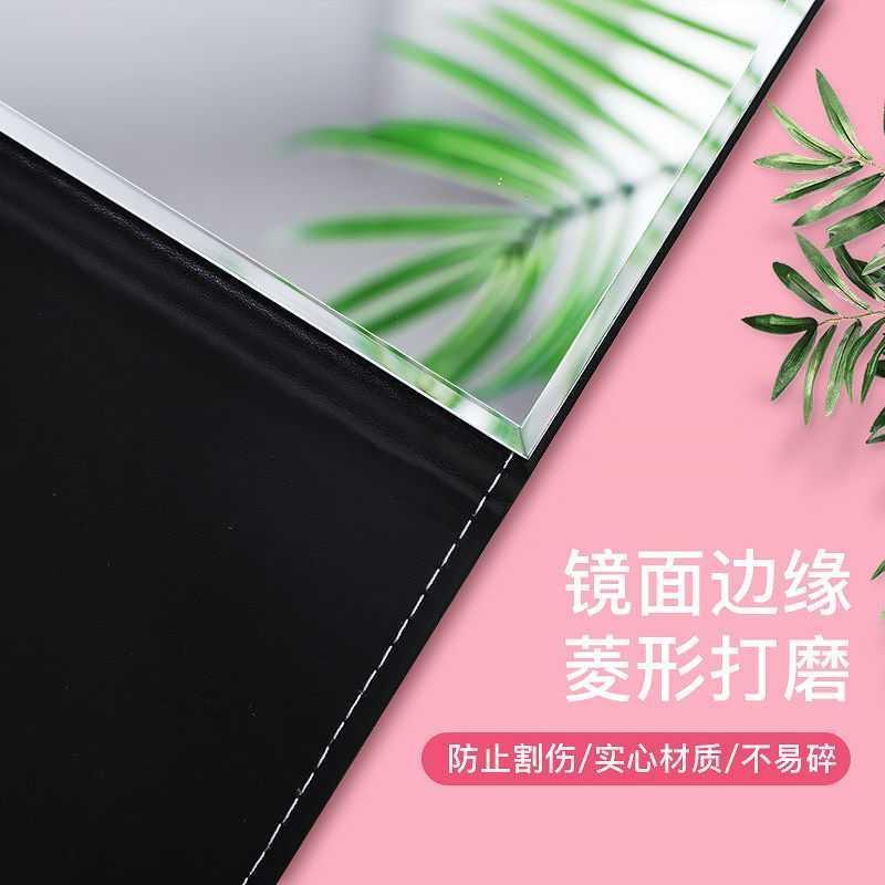 工匠时光镜子化妆镜折叠台式便携随身高清学生公主桌面梳妆镜