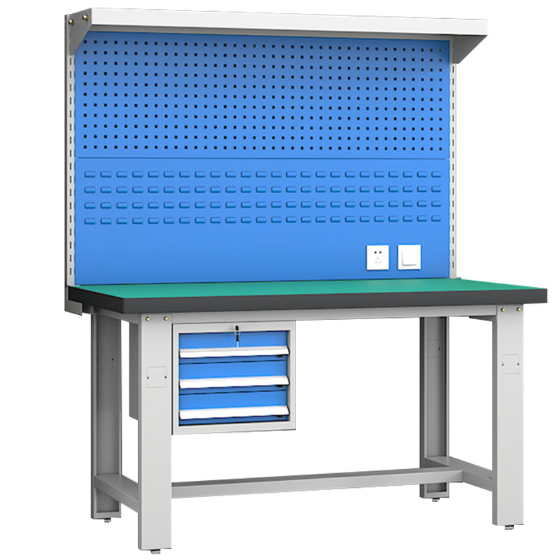 指臣重型工作台吊三斗双背张高清大图