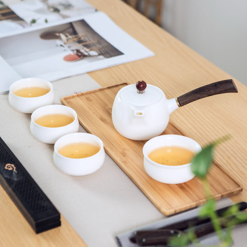 古时候 G23 四海一家·茶具套装 白色