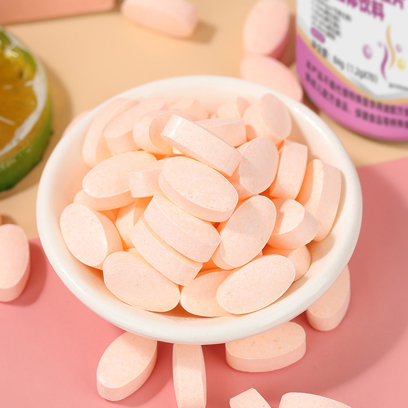 初仁堂维生素C维生素E烟酸片压片糖果VC片咀嚼片官方正品