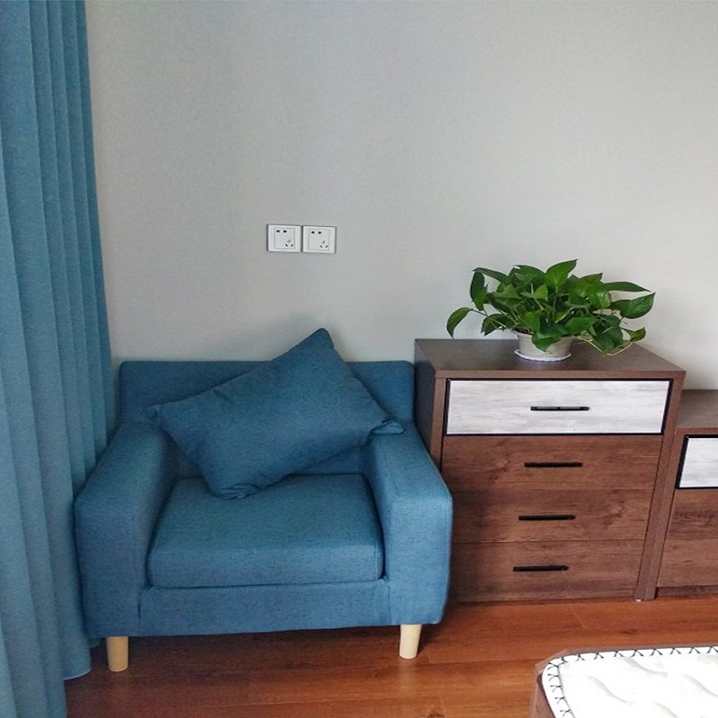 单人沙发卧室房间小沙发符象小户型北欧迷你单个沙发简易小型沙发