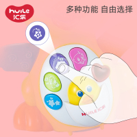 汇乐玩具(HUILE TOYS)EQ摇摆大黄鸭 808 音乐电动益智/鸭子婴幼儿会跑会跳舞 塑料