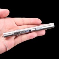 追海 手电筒 USB强光便捷式充电迷你LED小手电应急灯 家用户外手电筒防水不锈钢随身灯