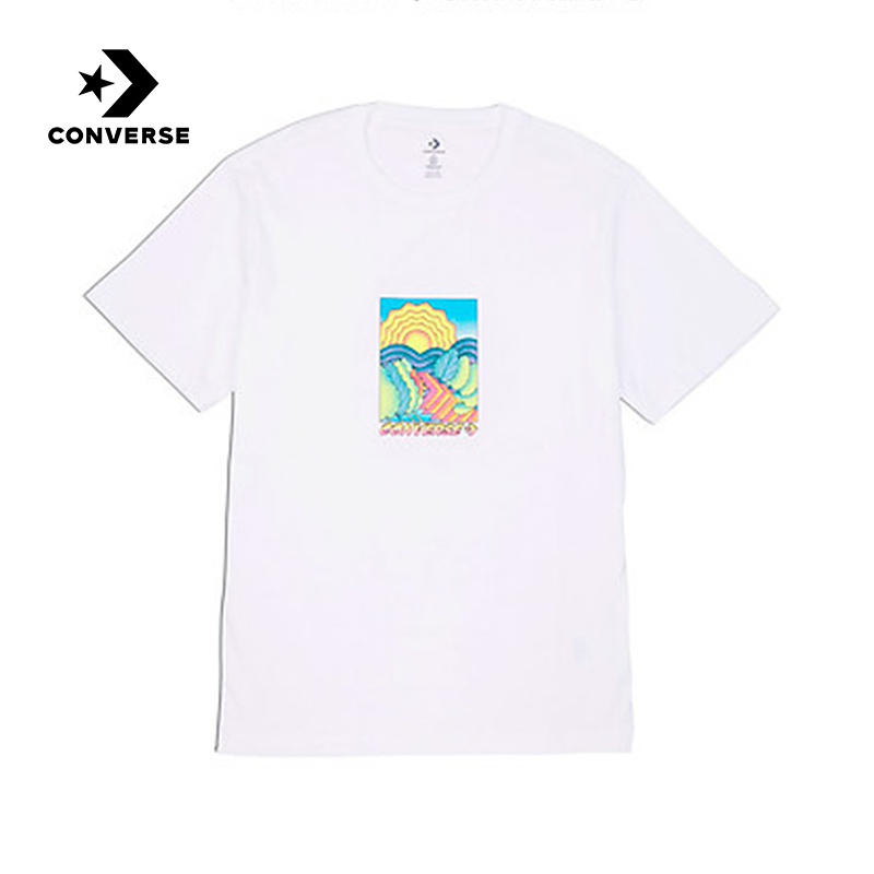 匡威(Converse) 男子运动透气休闲舒适短袖T恤 10024590-A03