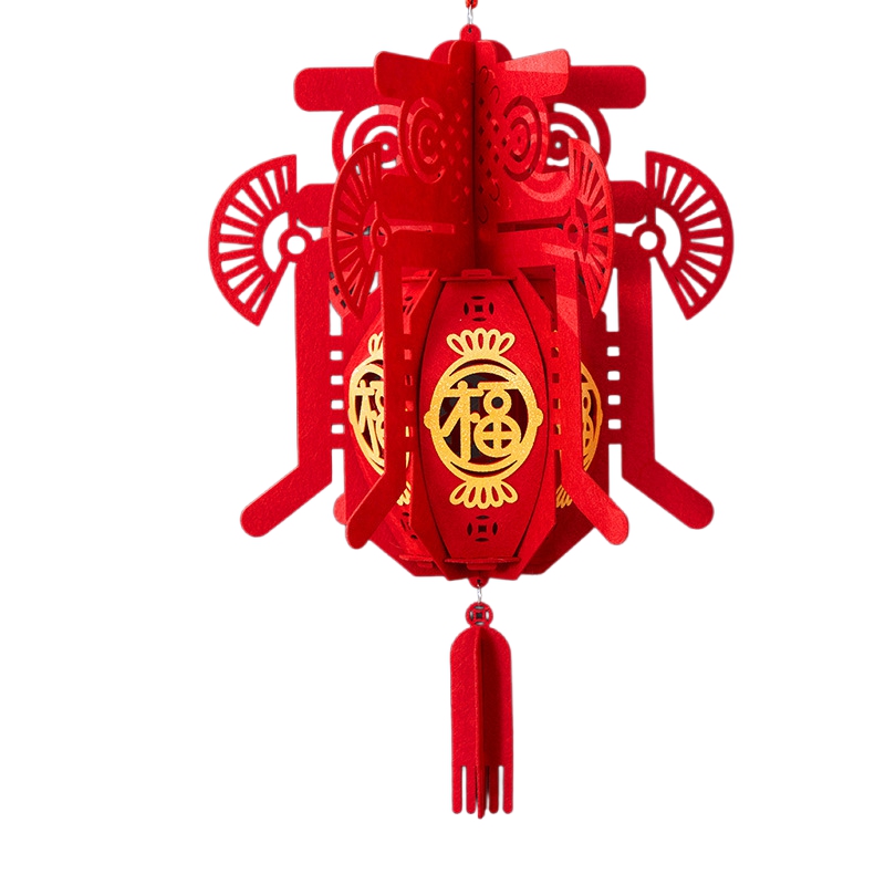 宇超达 无纺布福字灯笼 001请备注款式 个高清大图