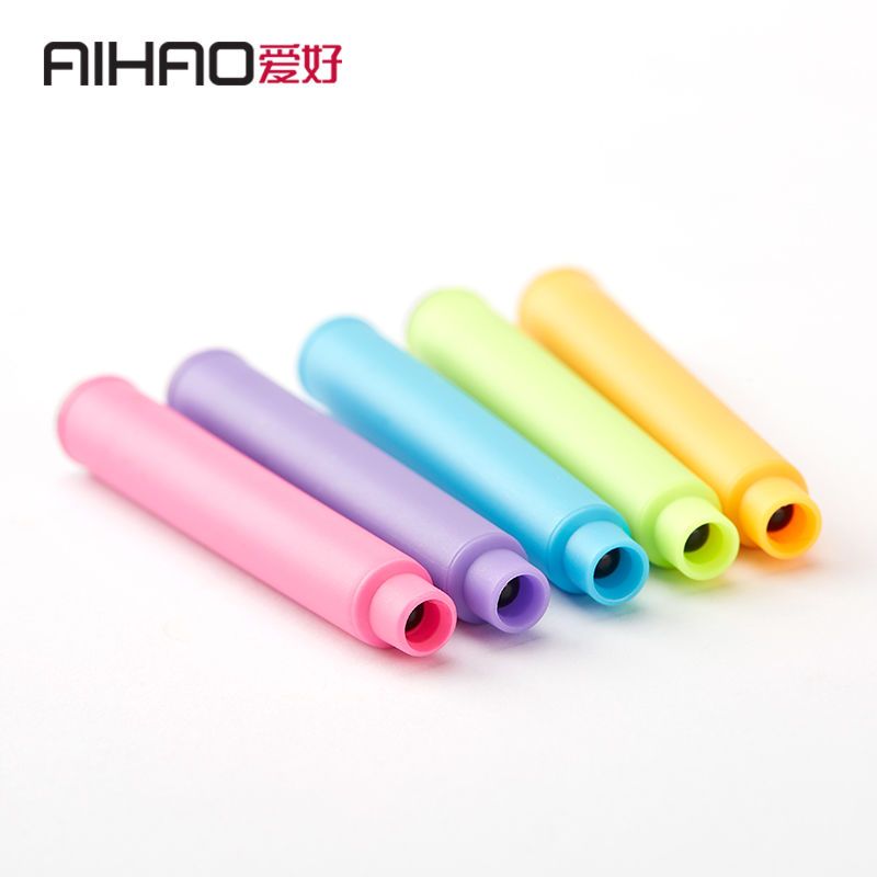 爱好彩色蓝黑墨囊钢笔墨囊蓝色小学生钢笔可换墨囊批发INK01 黑色墨囊红色外壳