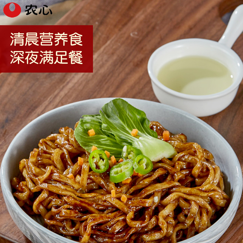 农心炸王酱香猪肉炸酱面四合一 韩式炸酱面 拉面 香辣高清大图