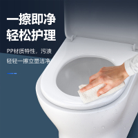 [官方配送]东鹏卫浴(DONG PENG)东鹏坐便器盖板家用通用坐便盖降噪缓降马桶盖