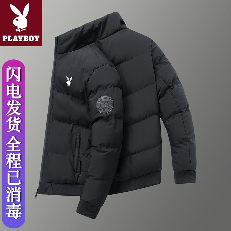 衣男冬季新款加厚棉袄短款立领休闲棉服外套高清大图