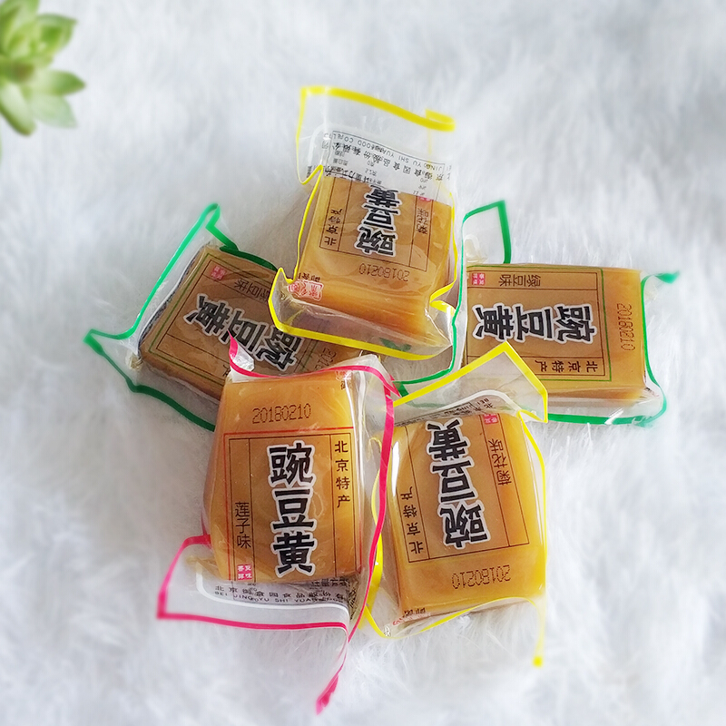 御食园 豌豆黄400g 老北京特产传统小吃 宫廷糕点休闲零食独立小包